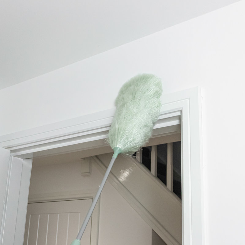 JVL Synthetic Household Cleaning Duster, Green