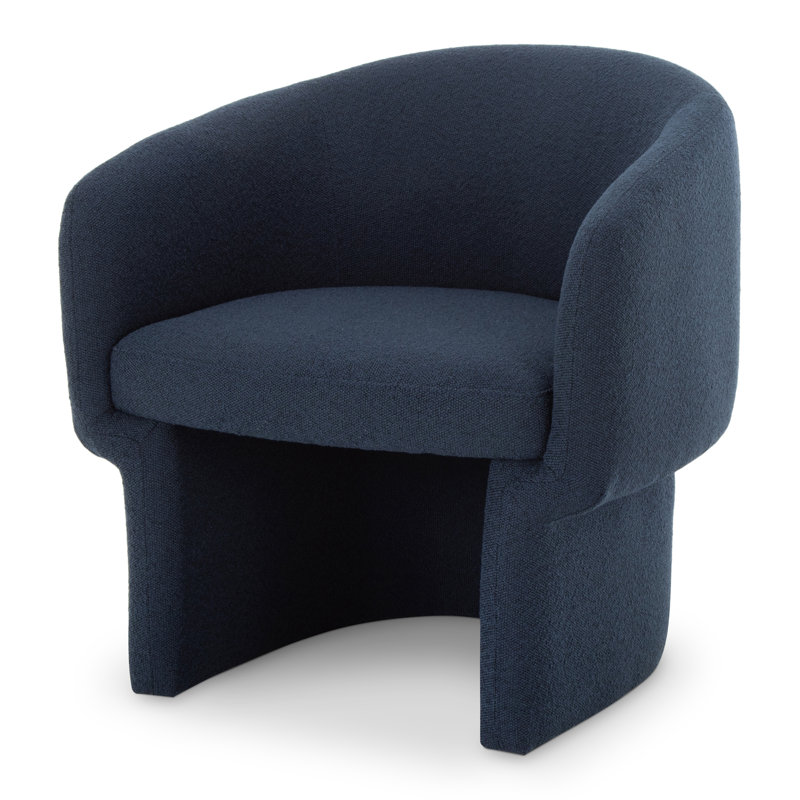 Jessie Accent Chair, Navy Performance