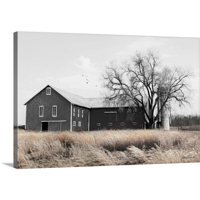 « Ohio Fields II » par Lori Deiter-reproduction de photo sur toile, Toile tendue, H 24 po x l 36 po x P 1,25 po
