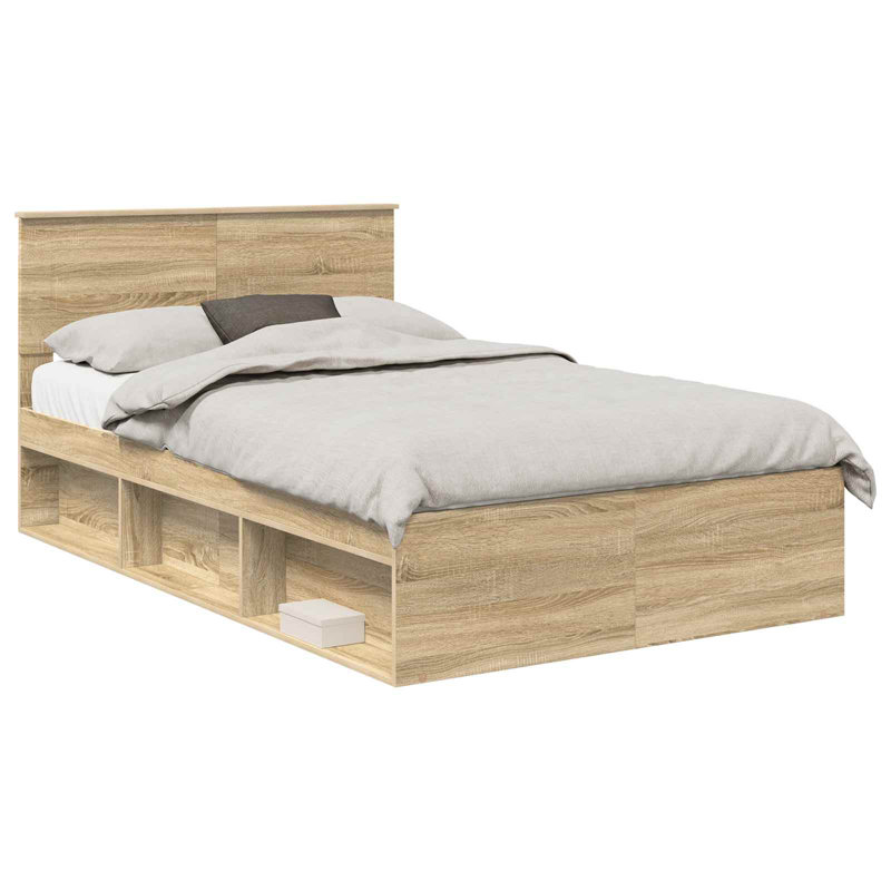 Bed, Small Double (4'), Sonoma