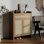 Range-chaussures en rotin Farmhouse