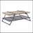 Oak And Sandy Grey 1-Shelf Coffee Table
