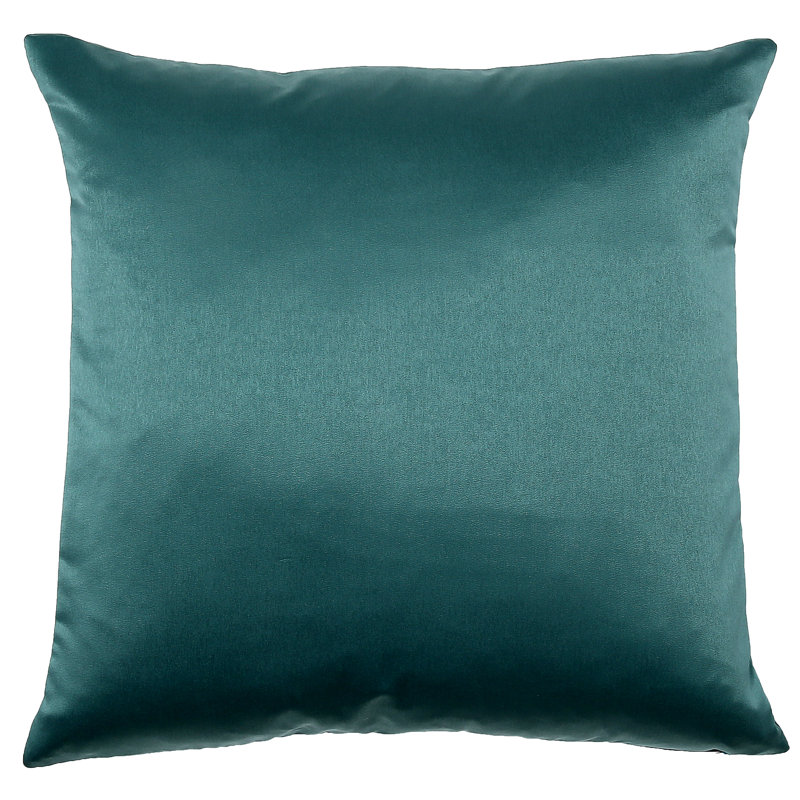 Opava Square Pillow Cover & Insert, Teal