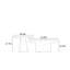 Table basse italienne de style minimaliste classique