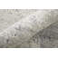 Tapis abstrait en viscose tissé à la main en argent / gris-1443600027
