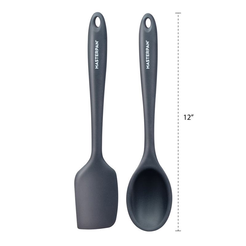 MasterPan Inc. 0,9 po Poêle à frire antiadhésive en aluminium, Gris classique