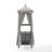 Crosley 26.25'' W 35 Gallons Water Resistant Metal Towel Valet with Wheels in Gray/Black