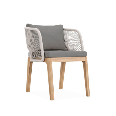 Amadora Dining Arm Chair- Natural