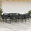 Ensemble repas de patio avec coussins en verre et poly rotin-2134909863-2134909884-2134909885