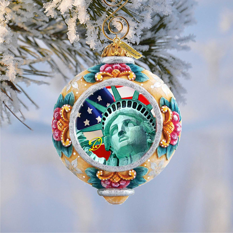 Treasured Memories 3'' Handmade Hanging Figurine Ornament