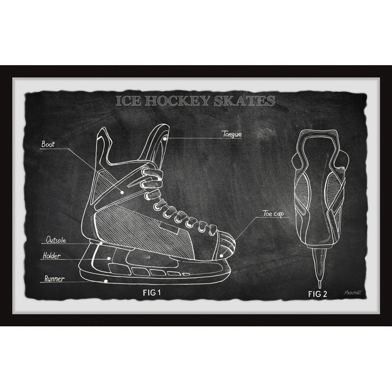 Sports Framed Art, 61cm H x 91cm W, Black, Black