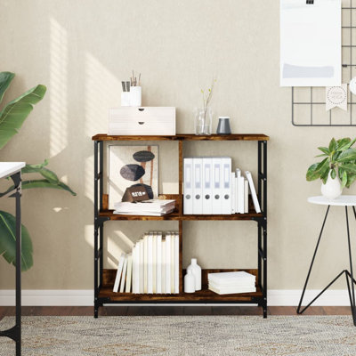 Morayma 82 cm H x 78.5 cm W Steel Etagere Bookcase
