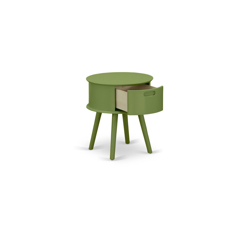Ensemble de lit double 2 pièces - Structure de lit capitonnée à boutons - Tête de lit tapissier en tissu de velours blanc lin et table de chevet au fini vert trèfle