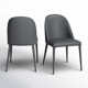 Brennon Upholstered Side Chair in Gray