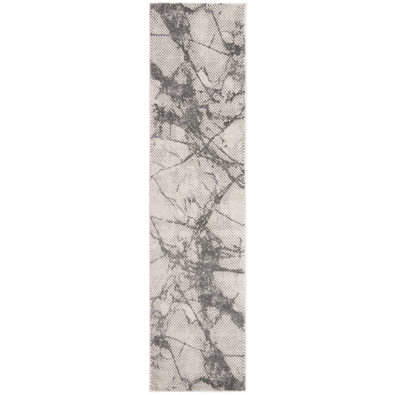 Keller Performance Abstract Rug, Runner 2' x 8'