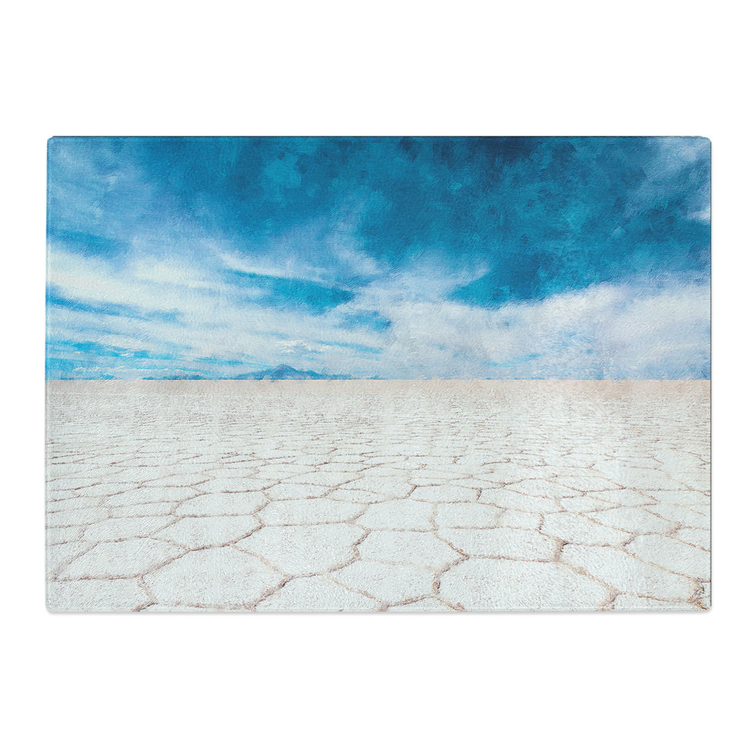 Tempered Glass Salar De Uyuni Salt Flat in Bolivia Chopping Board