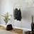 Elegant Metal Wardrobe with Electrostatic Powder Coated Legs, Gold Finish, 18.1 x 55.1 x 13.4 inches | 100% Durable Metal Construction | Perfect for Stylish Storage in Bedrooms & Living Spaces