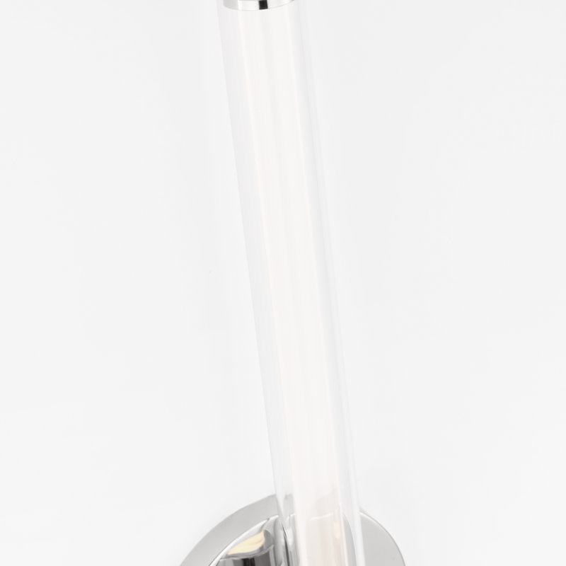 Poza 2 - Light LED Bath Sconce,  Polished Nickel, 5" H x 25.6" W x 2.8" D