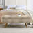 Ottoman Oval Storage Bench,Rubber Wood Legs, 43.5"X16"X16"-1049128652