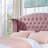 Glam Contemporary Upholstered Bed-1376690287
