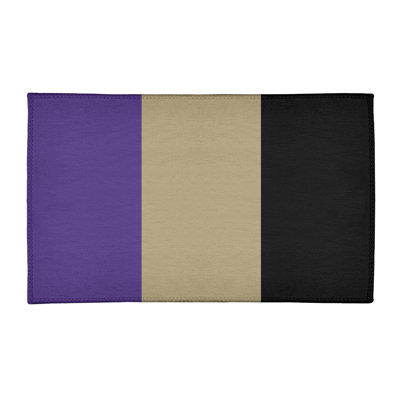 Tapis mauve/gris