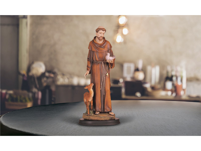 5"H Saint Francis Figurine Unique Gifts