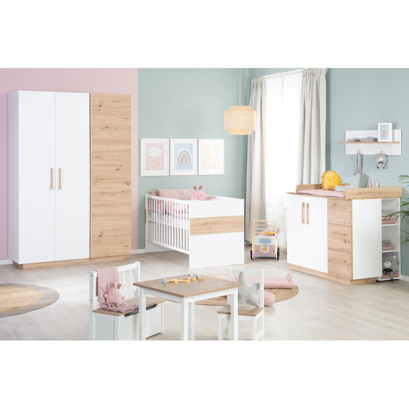 Lion Convertible 2 -Piece Nursery Furniture Set