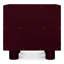Jolene 1 - Drawer Solid Wood Nightstand