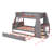 Solid Wood  Floor Bunk Beds With Trundle ,Built-In Desk, Three Storage Drawers And Shelf-362444359