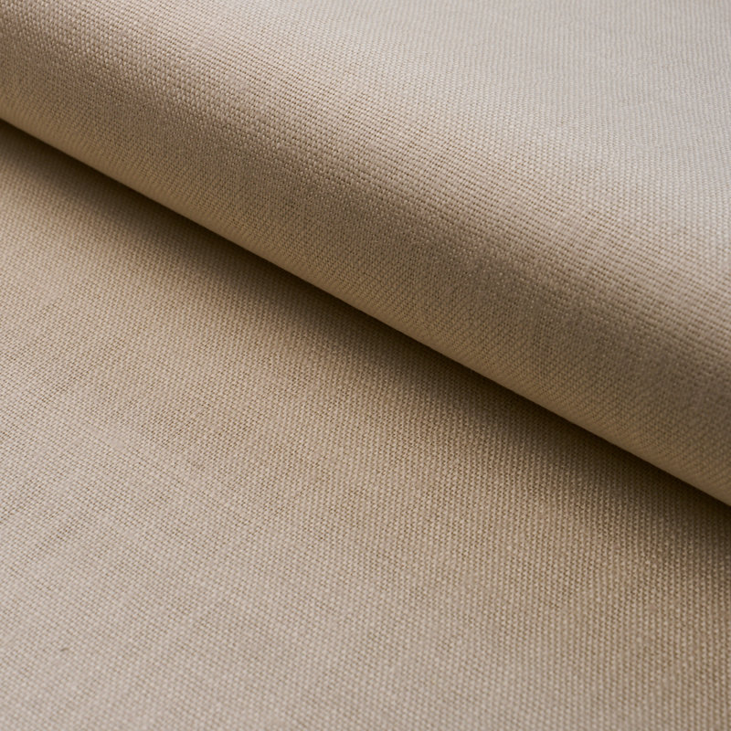 Tissu en lin verni Leo, Tanné