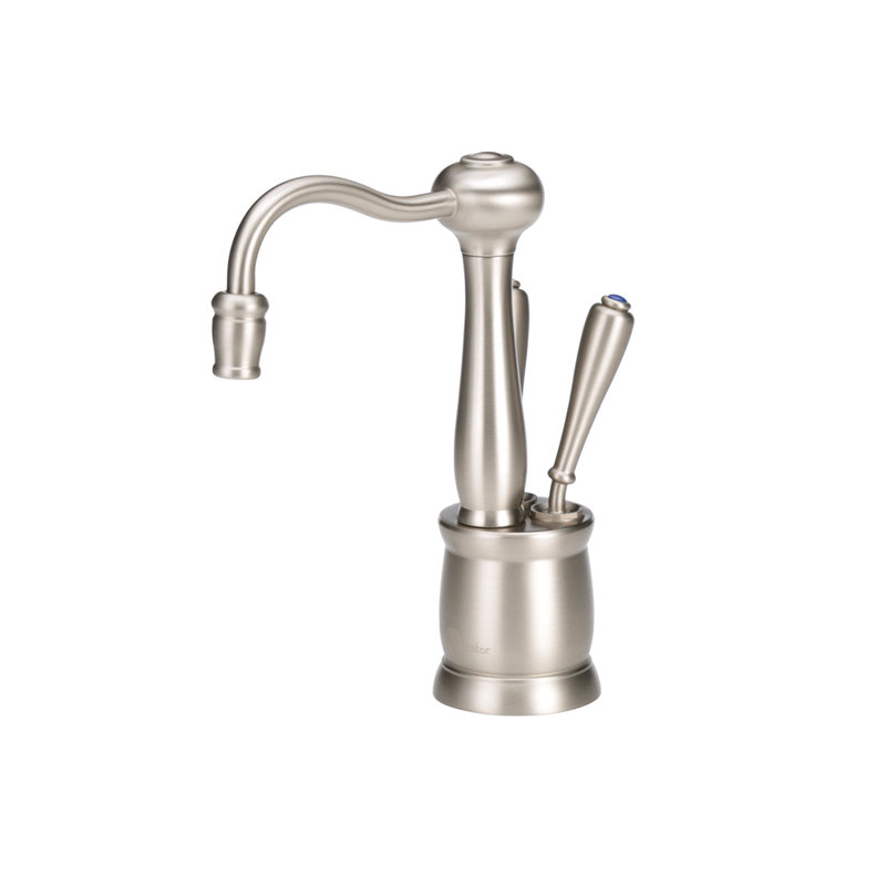 Antique Instant Hot and Cold Water Dispenser, Satin Nickel