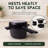 Alva Neat 5-Piece Stackable Cookware Set-106407463
