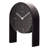 Analog Wood Quartz Movement / Crystal Tabletop Clock in Black