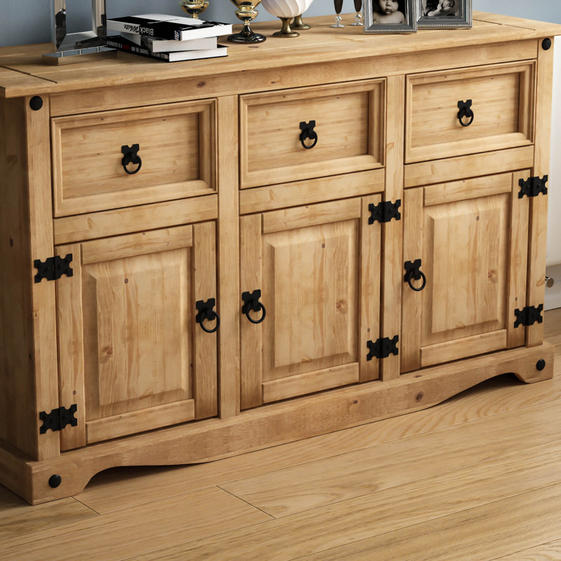 Doe 125cm Solid Wood Sideboard