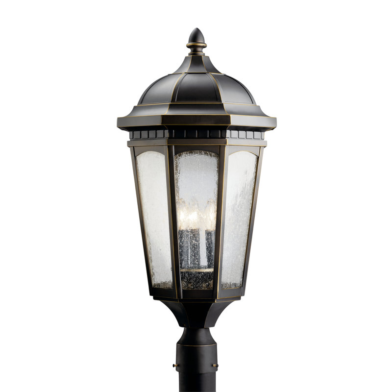 Tête de lanterne d'extérieur 3 lumières Flinders, Bronze huilé