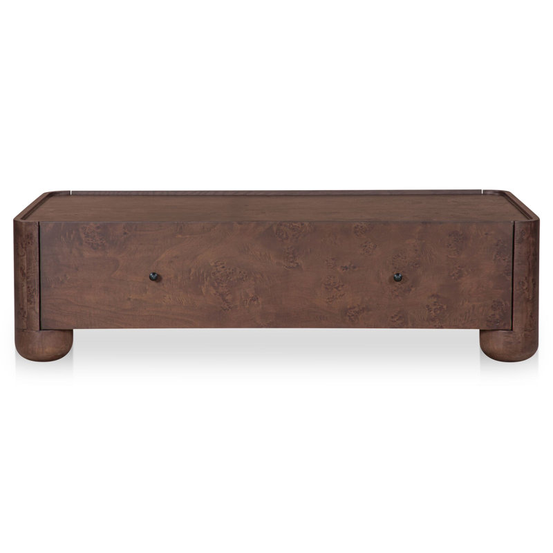 Gibson Coffee Table Natural, Dark Brown