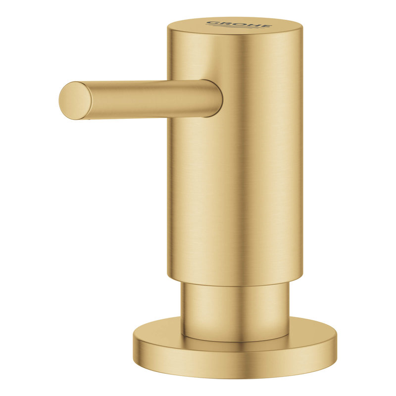 Universal Bathroom Soap Dispenser, Brushed Cool Sunrise