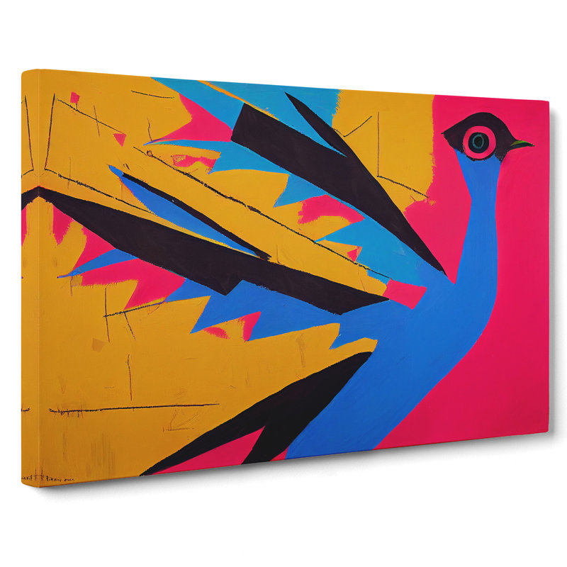 Dove Bird Abstract Vol.6 - Wrapped Canvas, 40cm H x 60cm W x 3cm D