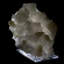 Assiette translucide d'apophyllite douce et de stilbite