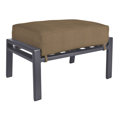 Aris Rectangle Outdoor Ottoman Patio Ottoman