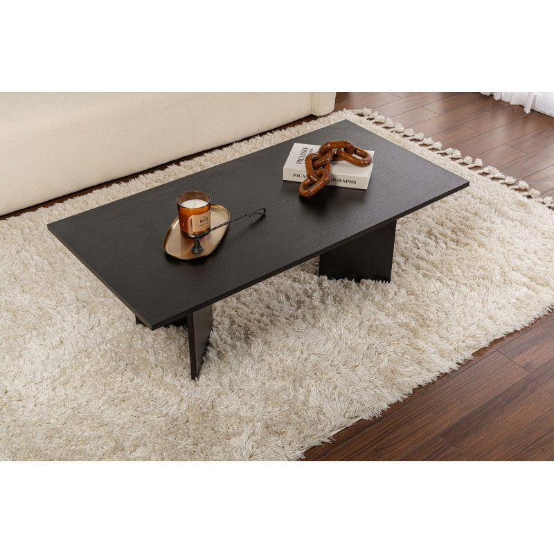 Table basse, Bois noir