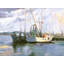 John Beard Collection''s Mayport Shrimp Boats On Giclee Canvas Hand Embellished Art-2072964530-2072964533