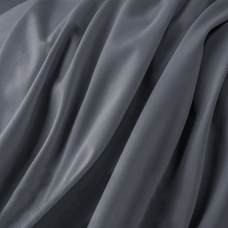 Drap-housse en microfibre extra profonde et ultra douce, gris, Drap-housse de taille très grand
