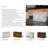 Modern & Contemporary Digital Wood Electric Tabletop Clock with Alarm in Marble
