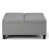 Dove Gray Linen Look Polyester Fabric