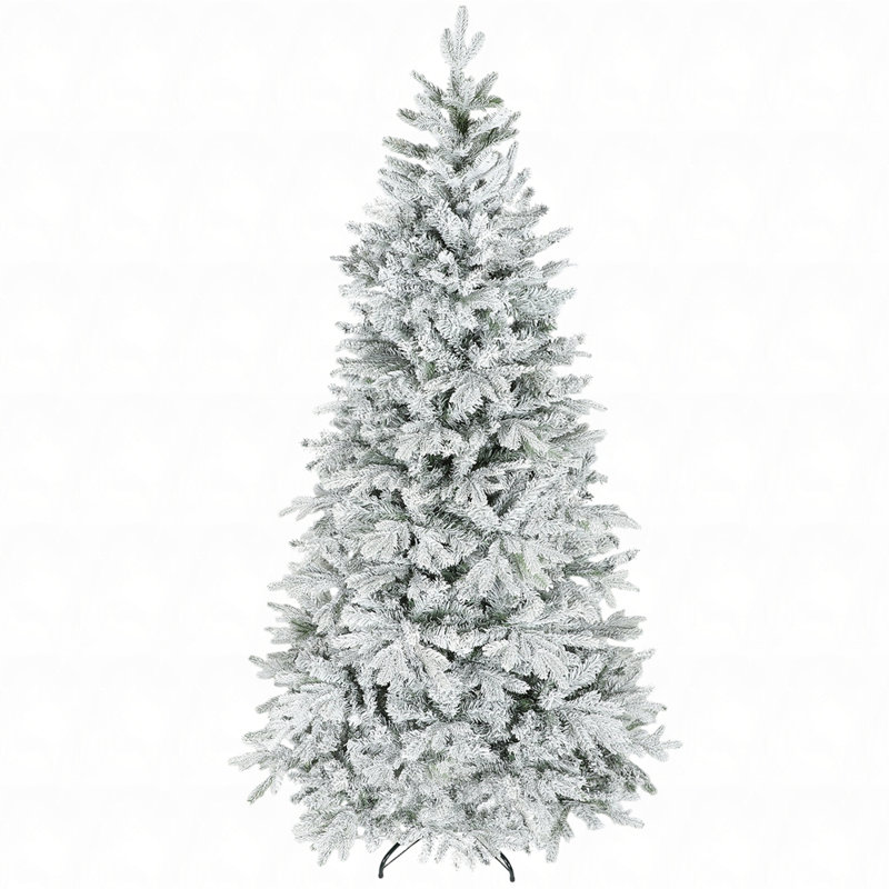 Arbre de Noël artificiel givré 7,5 pi, 7.5'