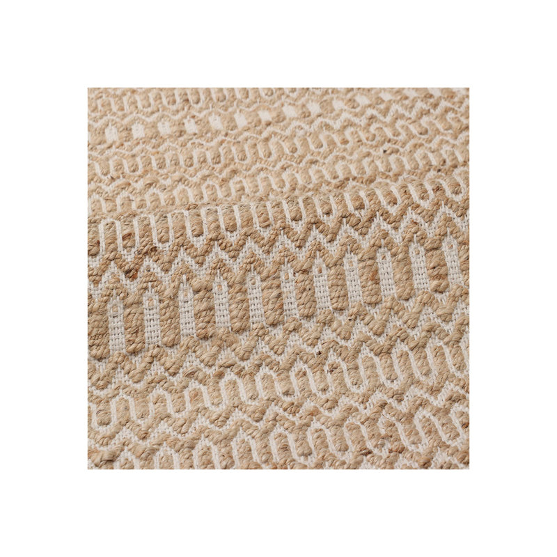 Costa Jute / Sisal Area Rug in Natural/Ivory, Rectangle 12' x 15'