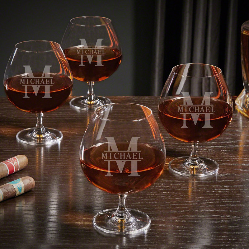 Ensemble de 4 verres à cognac Oakmont, Oui