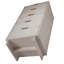 Commode 24 "en gris clair Granville (5 tiroirs)-538612403
