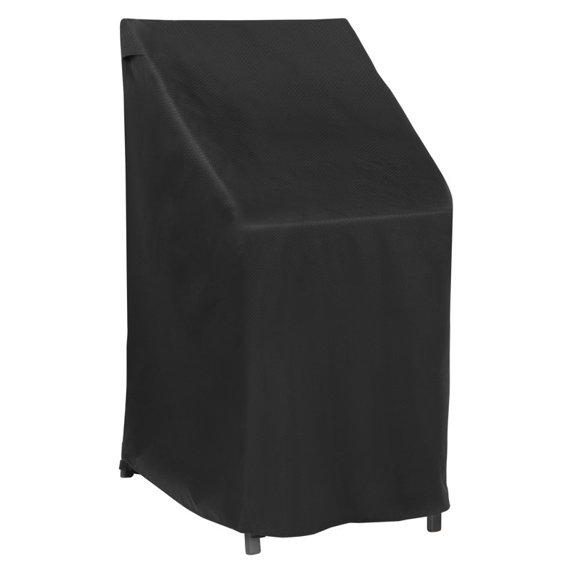 Housse pour chaise de bar à dossier haut / empilable Modern Leisure, H 49 po x l 27 po x P 27 po
